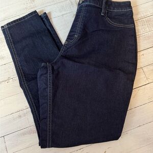 Lee Riders Dark Indigo Blue Straight Jeans